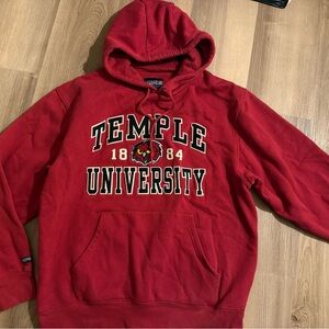 Jansport Red Temple University Hoodie